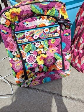 Vera Bradley Va Va Bloom Laptop Backpack